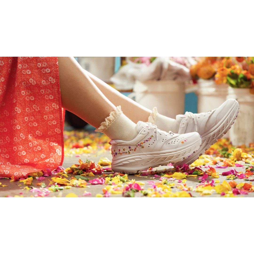 Hoka Women's Vibrant Bloom Bondi L Shoes – 1150924NBS