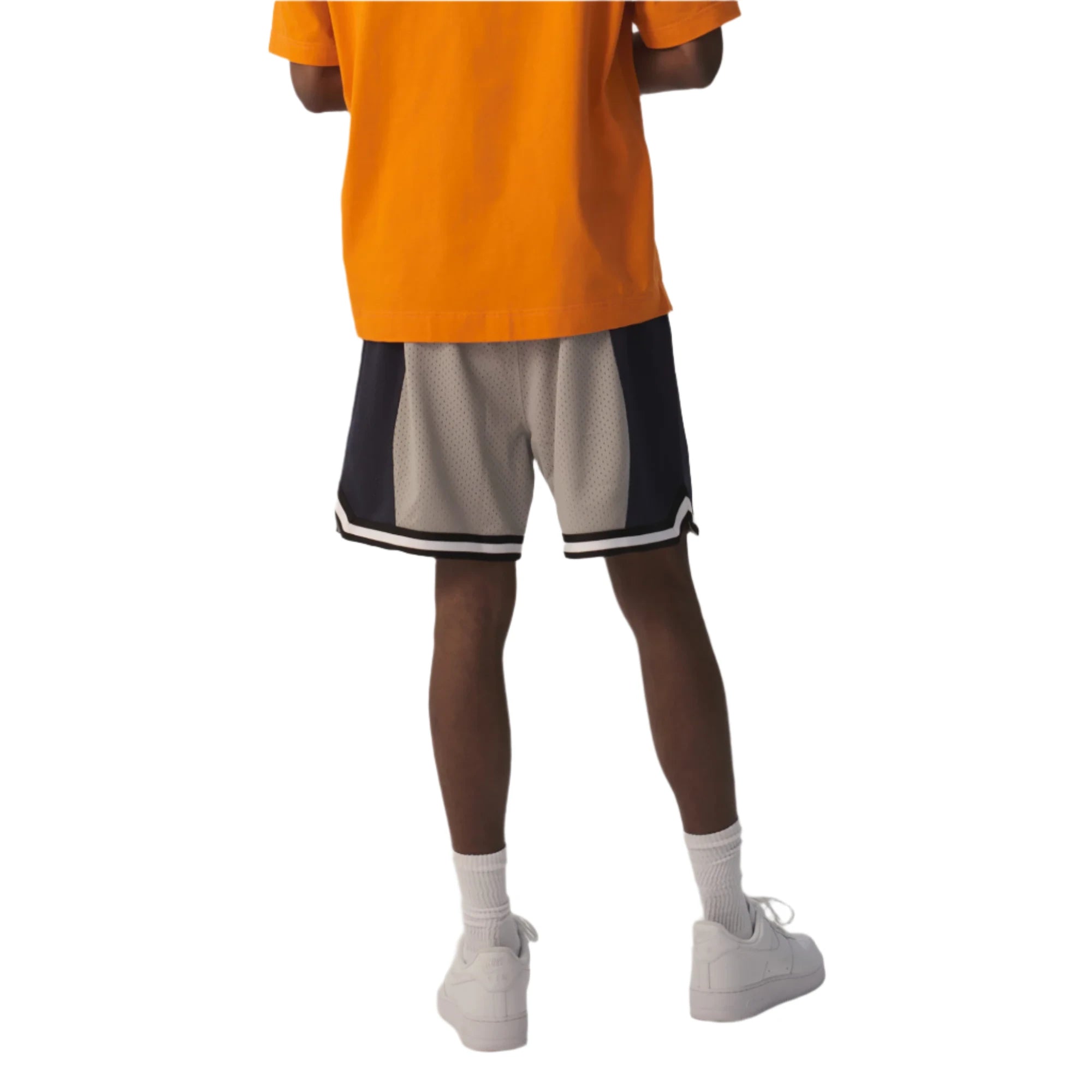 Short en maille All City Just Don bleu marine et gris