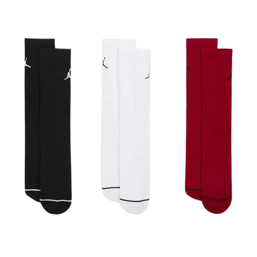Jordan 3-Pack Unisex Everyday Crew Socks – DX9632-902