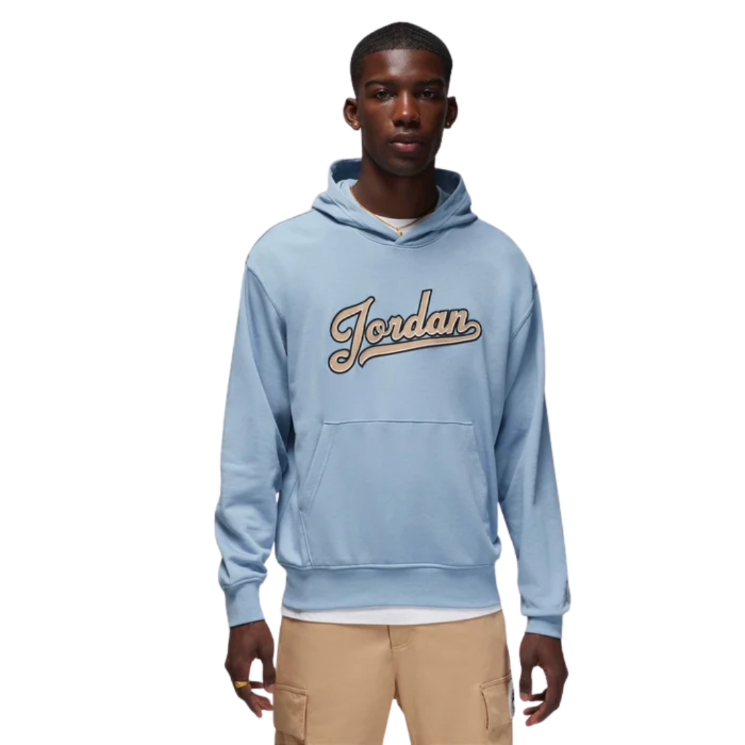 Jordan Men’s Flight MVP Fleece Pullover Hoodie – FN4613-436