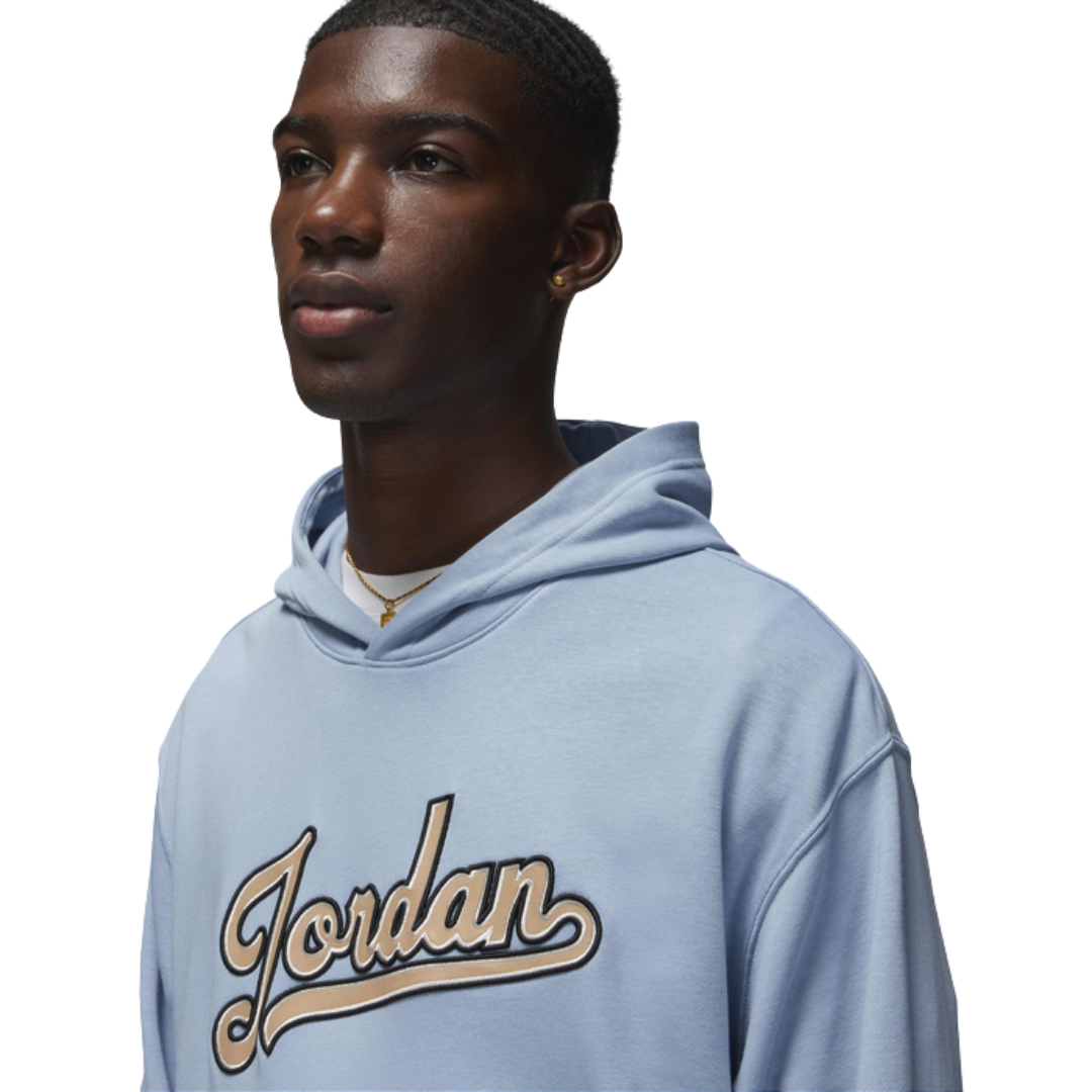 Jordan Men’s Flight MVP Fleece Pullover Hoodie – FN4613-436