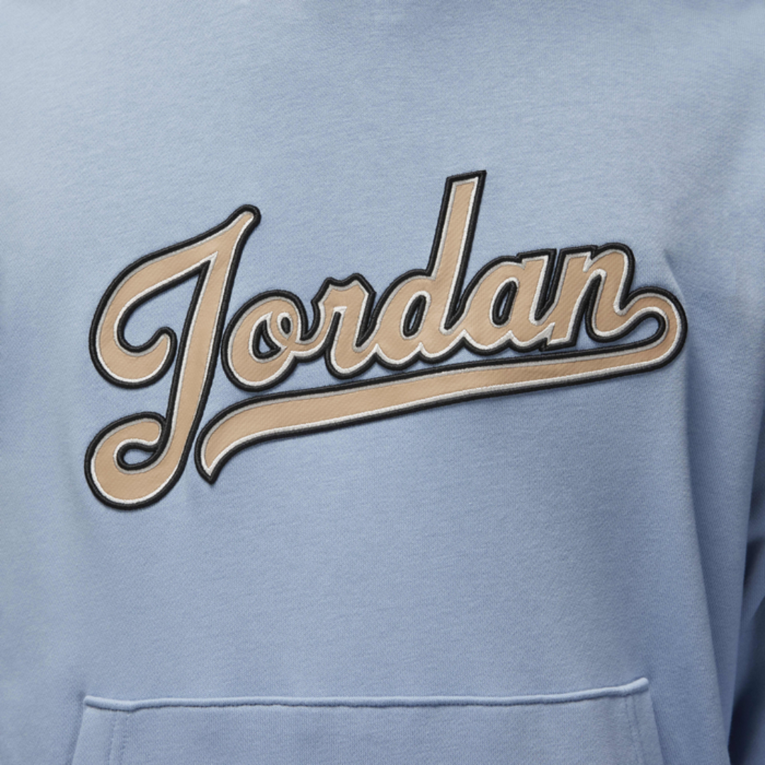 Jordan Men’s Flight MVP Fleece Pullover Hoodie – FN4613-436