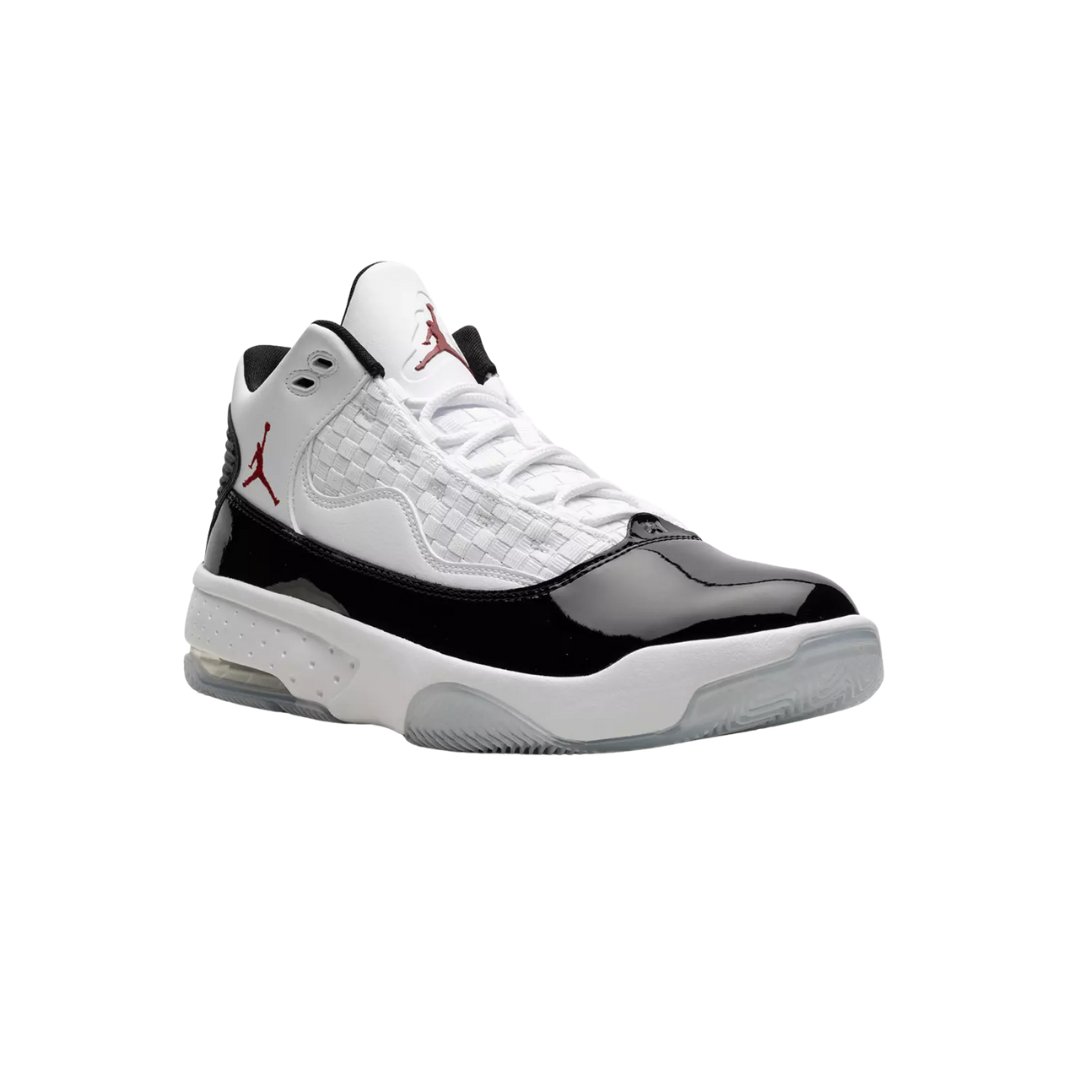 Jordan Max Aura 2 CK6636 102 Blanco/Rojo gimnasio-Negro