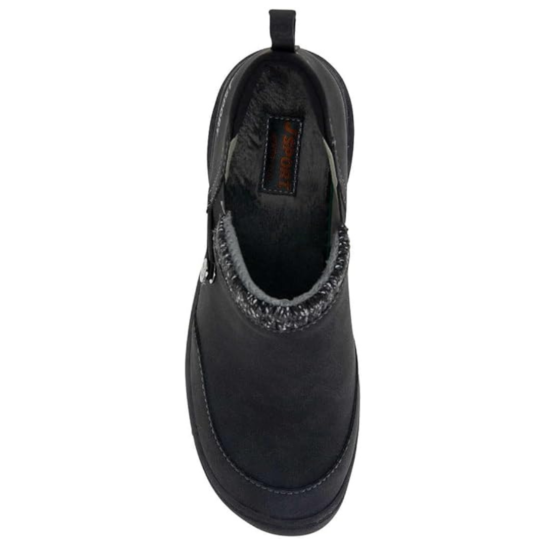 Zapatillas sin cordones Alice de Jsport para mujer, color negro