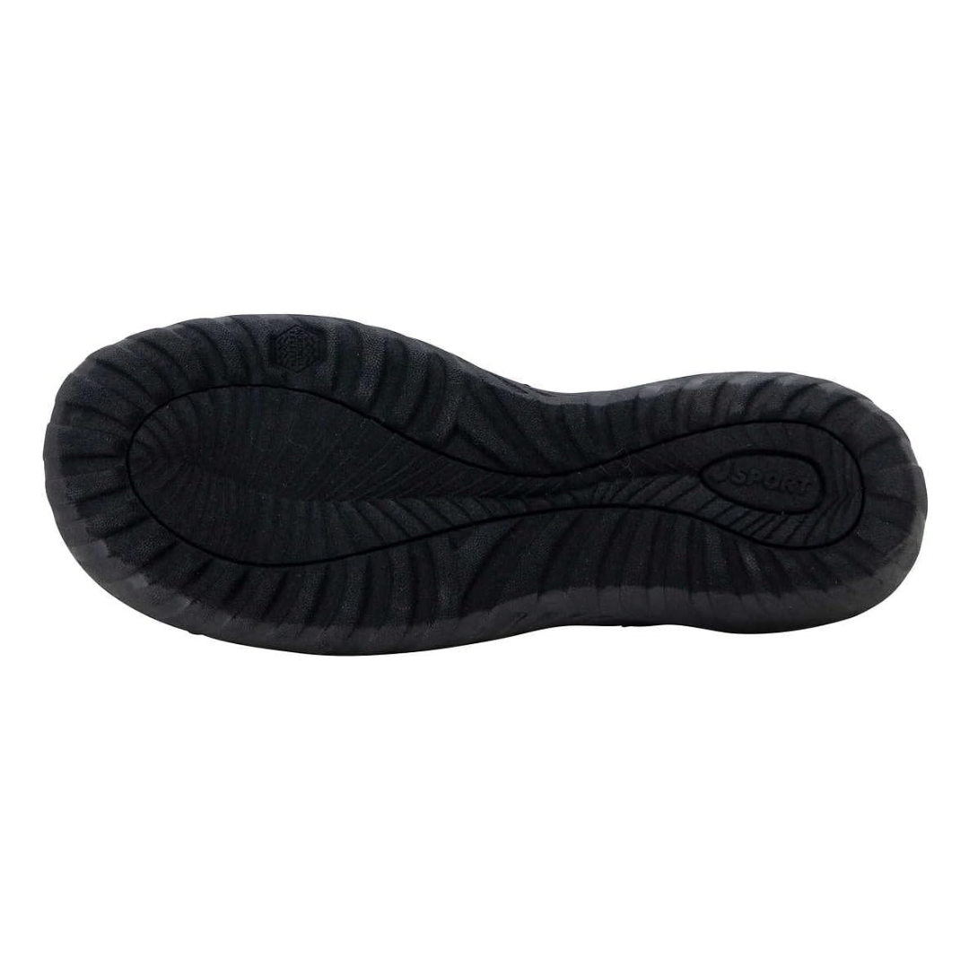 Zapatillas sin cordones Alice de Jsport para mujer, color negro