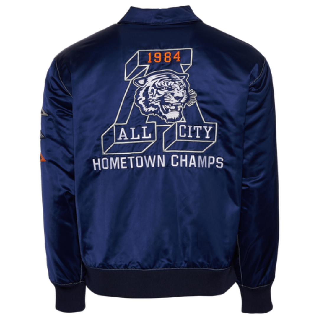 Just Don All City Varsity Men's Jackets Blue