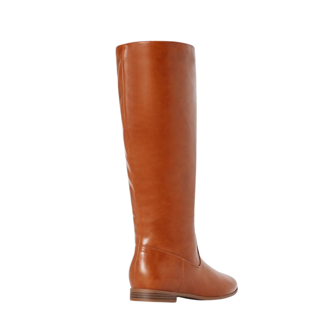 Justfab Women's Hollye Reitstiefel Cognac Tall Boots
