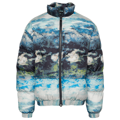 LCKR Puffer Jacket Multi White LMJK053