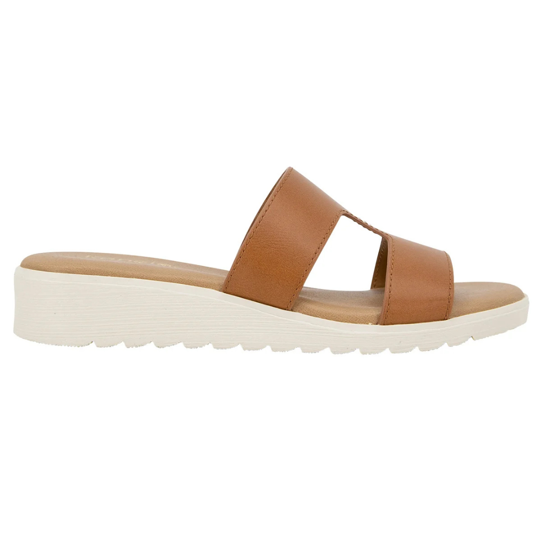 Kensie Elena Women's Cognac H- Band Sandals KS241261