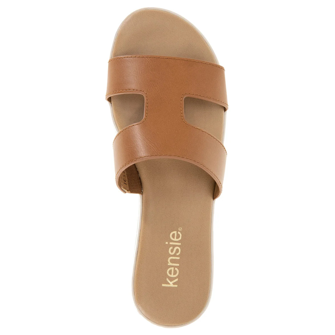 Kensie Elena Women's Cognac H- Band Sandals KS241261