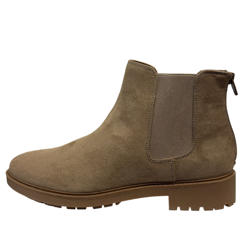 Kensie Women s Sandor Faux Suede Chelsea Booties Devon Shoes