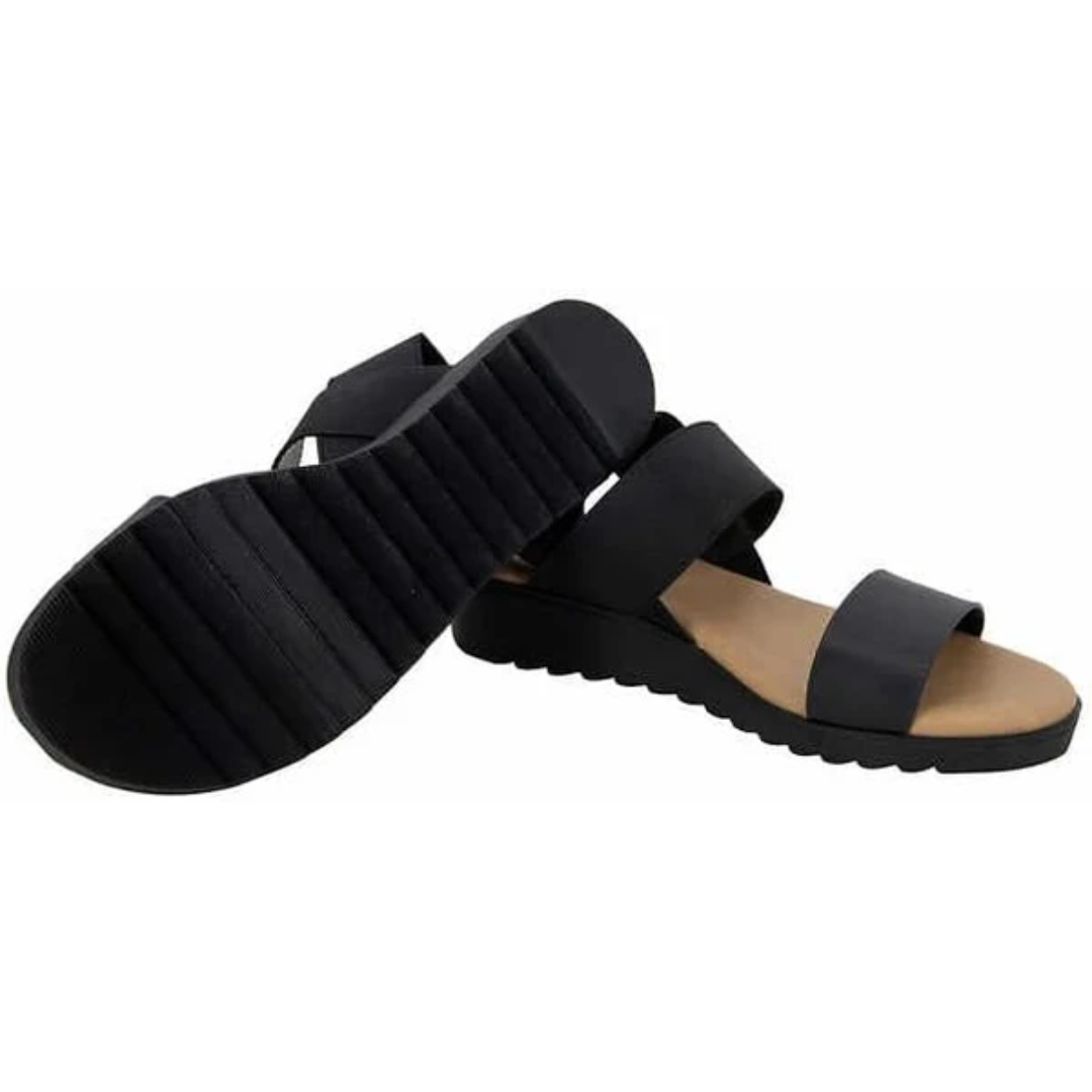 Kensie Women's Everlee Strap Summer Sandal KS221362