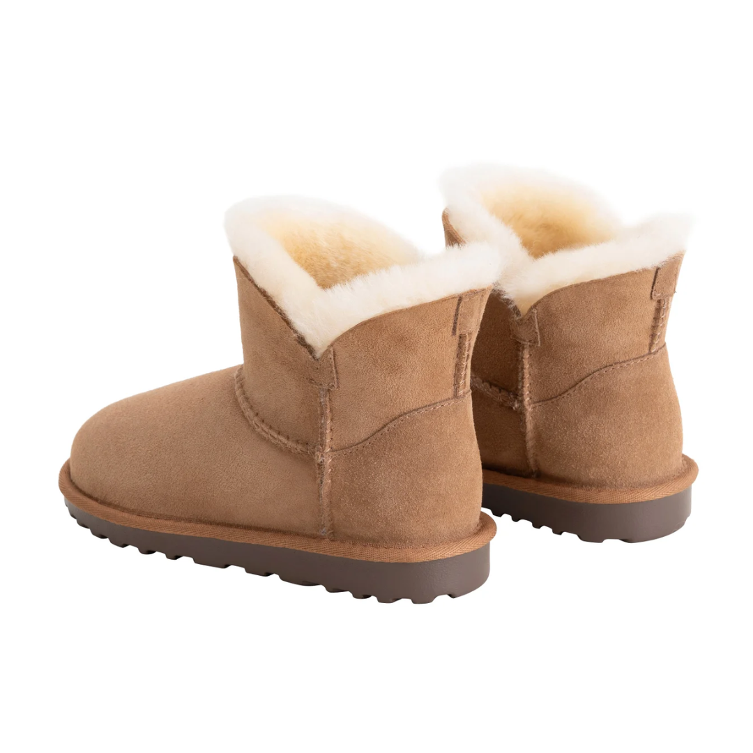 Kirkland Signature Kid's Shearling Winter Boot Tan – 7771011