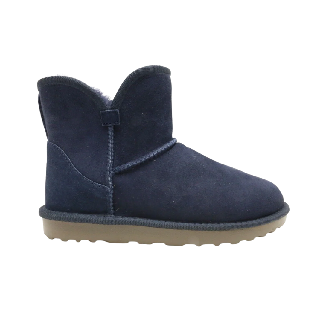 Kirkland Signature Women's Scalloped Edge Boots Navy -  1711735