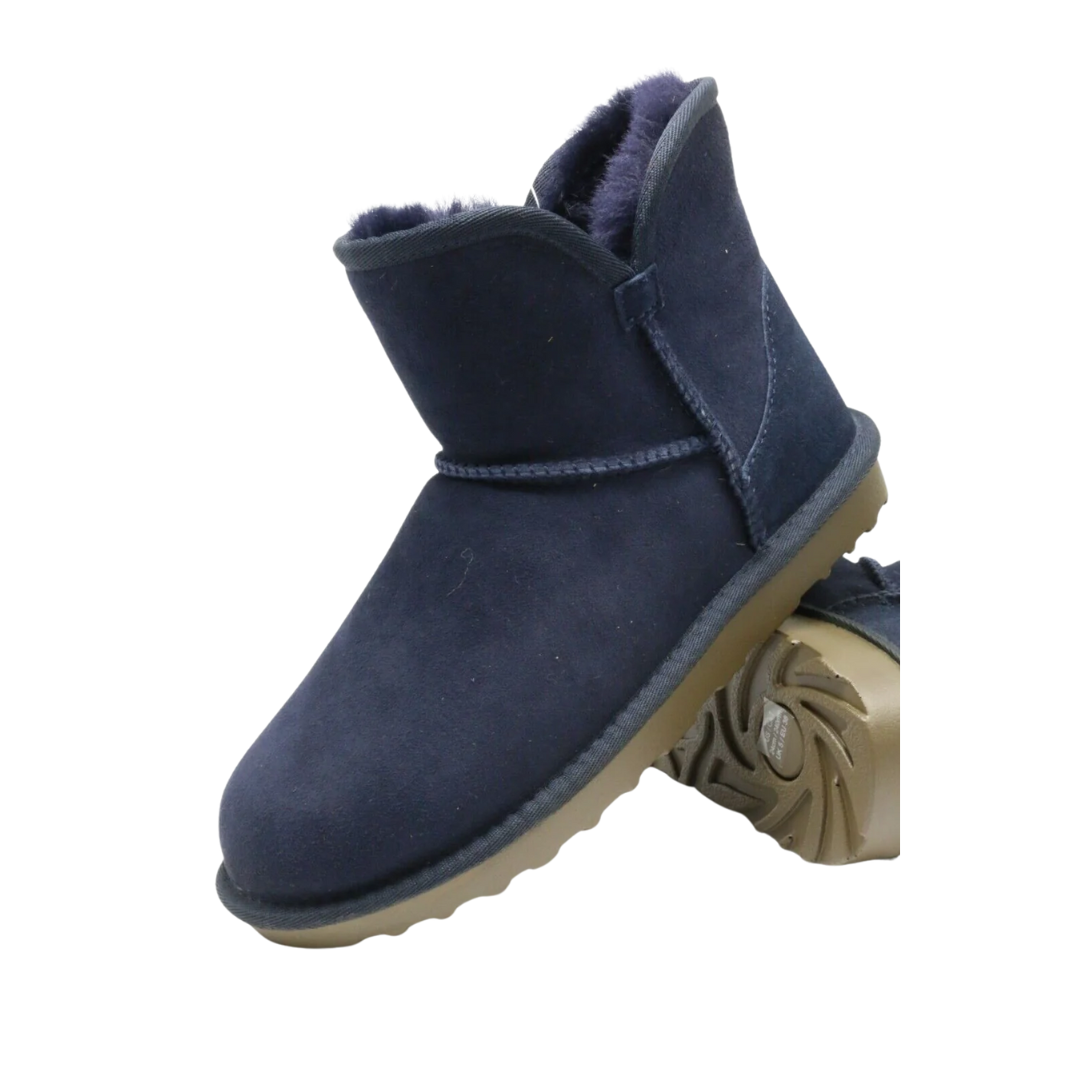 Kirkland Signature Women's Scalloped Edge Boots Navy -  1711735