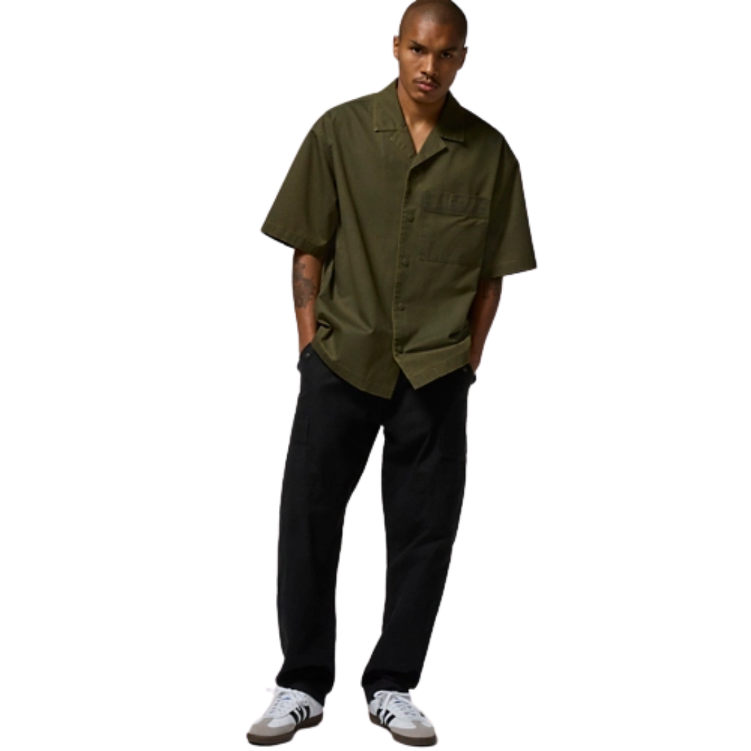LCKR Men’s C-24 Cargo Black Pants – Relaxed Fit Utility Streetwear LMWP057BK