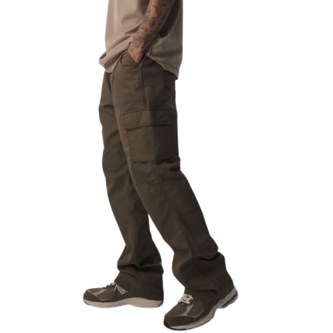 LCKR Nova Flare Pants Olive