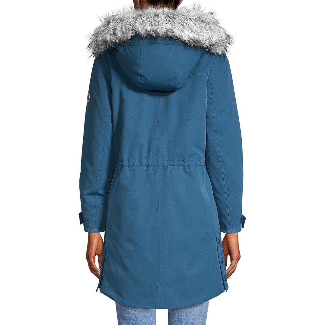 Lands’ End Women’s Expedition Down Parka – Evening Blue