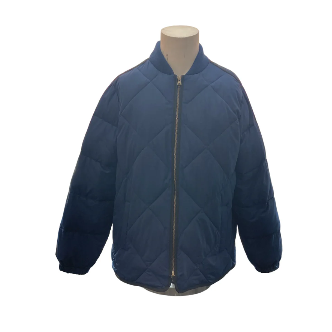 Lands’ End Women’s Insulated Thermal Quill Utility Jacket – Navy