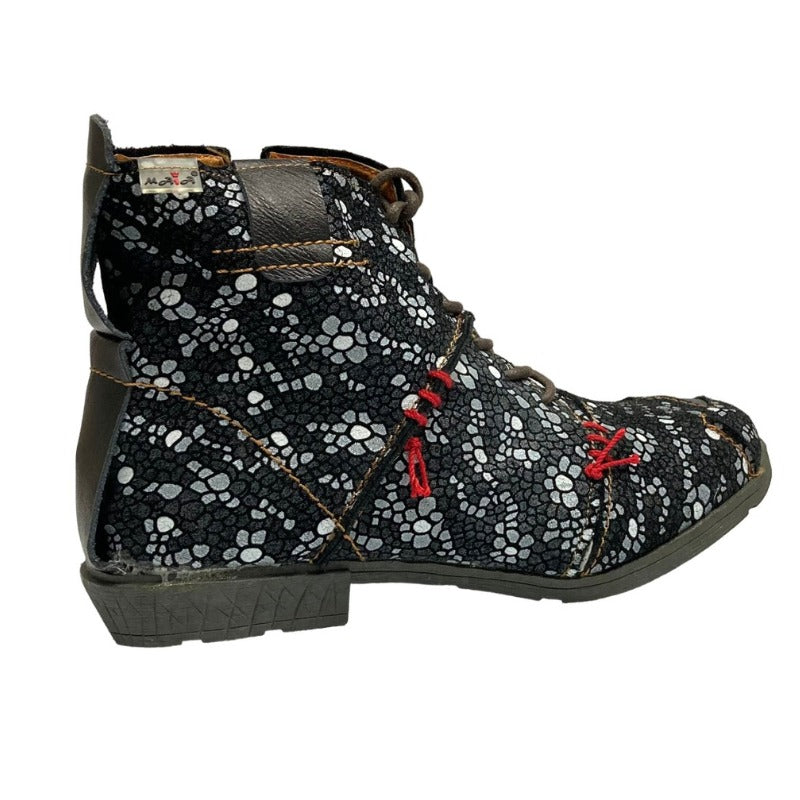 Maia Strape-Accent Washed PU Leather