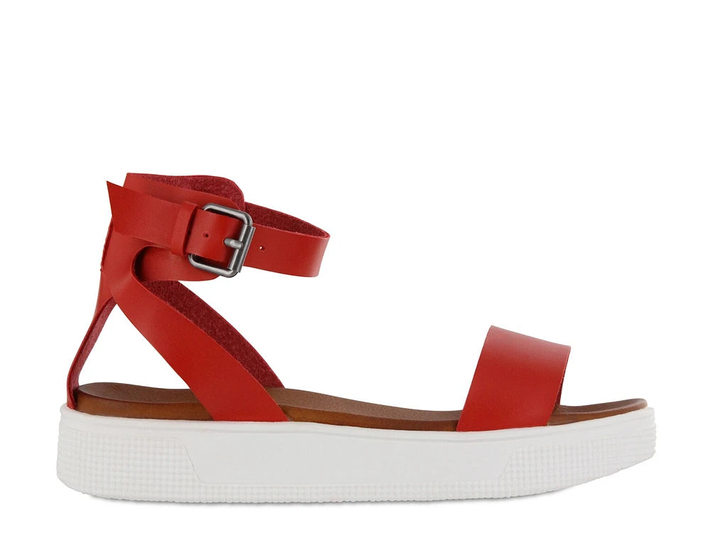 Ellen Platform Mia Red Women's Sandal