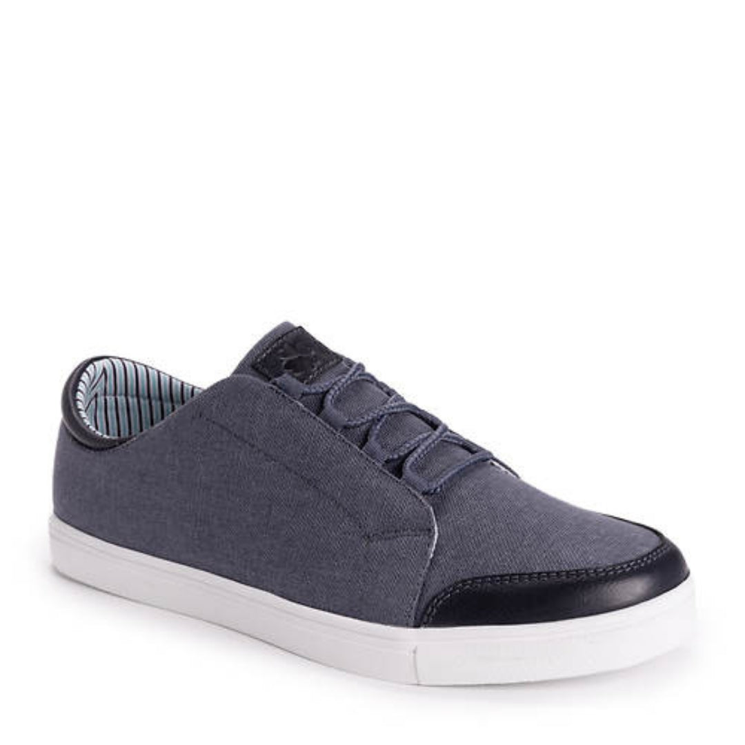 MUK LUKS Men's Cruise Glide Sneaker-Navy 1200142-410