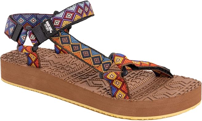 Muk Luks Women's Lake Tahoe Multi Sandals