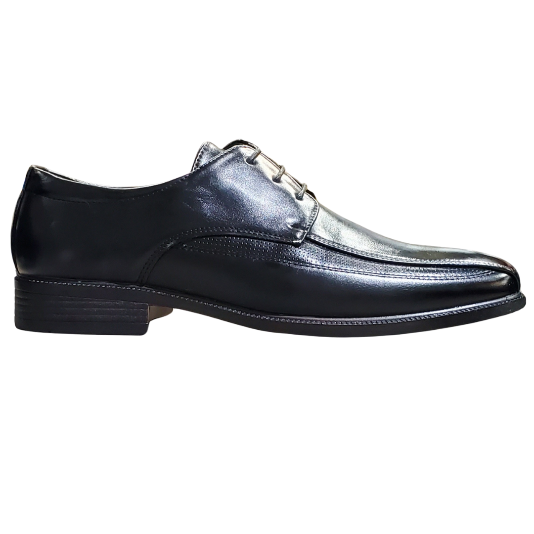 Marco Vitale Men's Black Dress Shoes