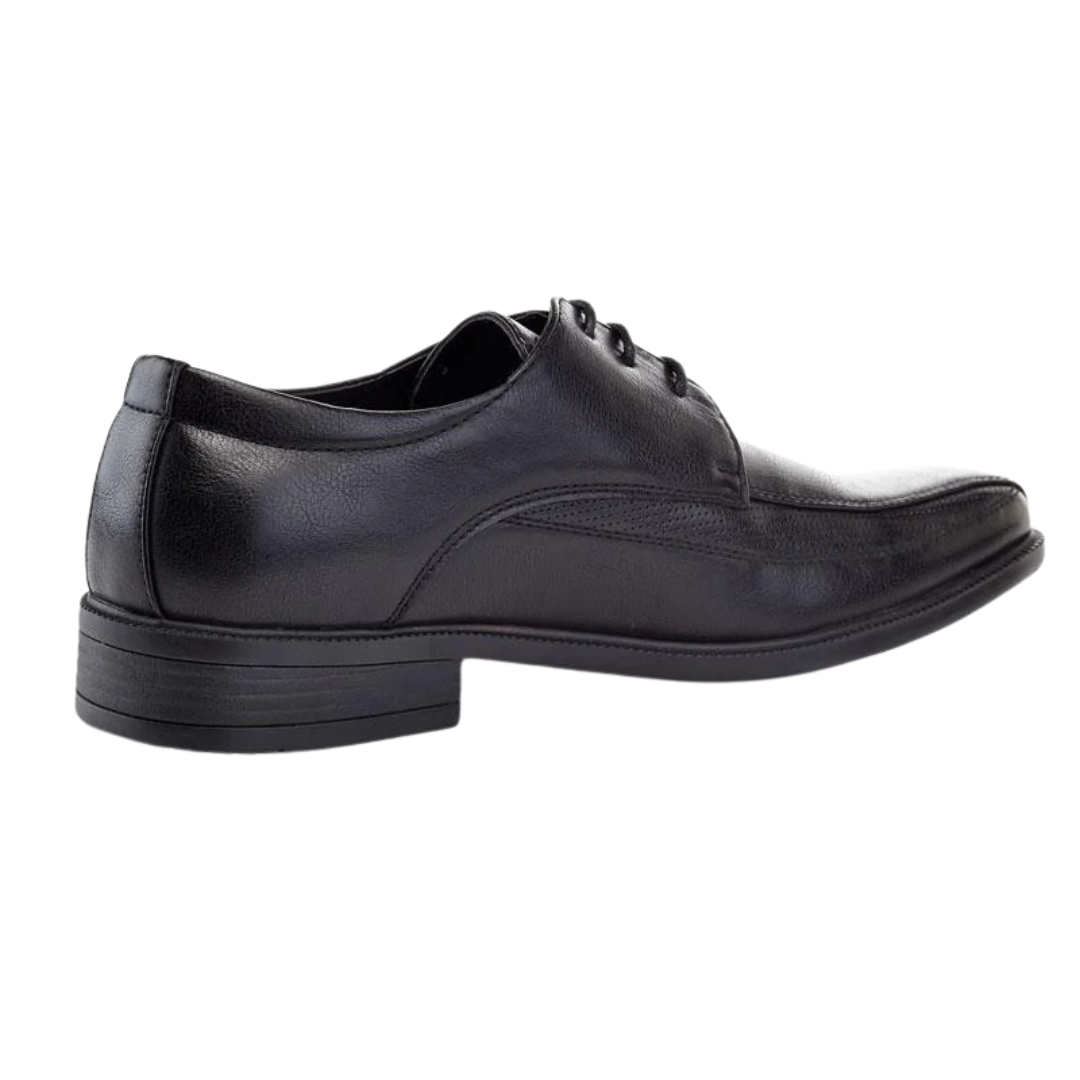 Marco Vitale Men's Black Dress Shoes