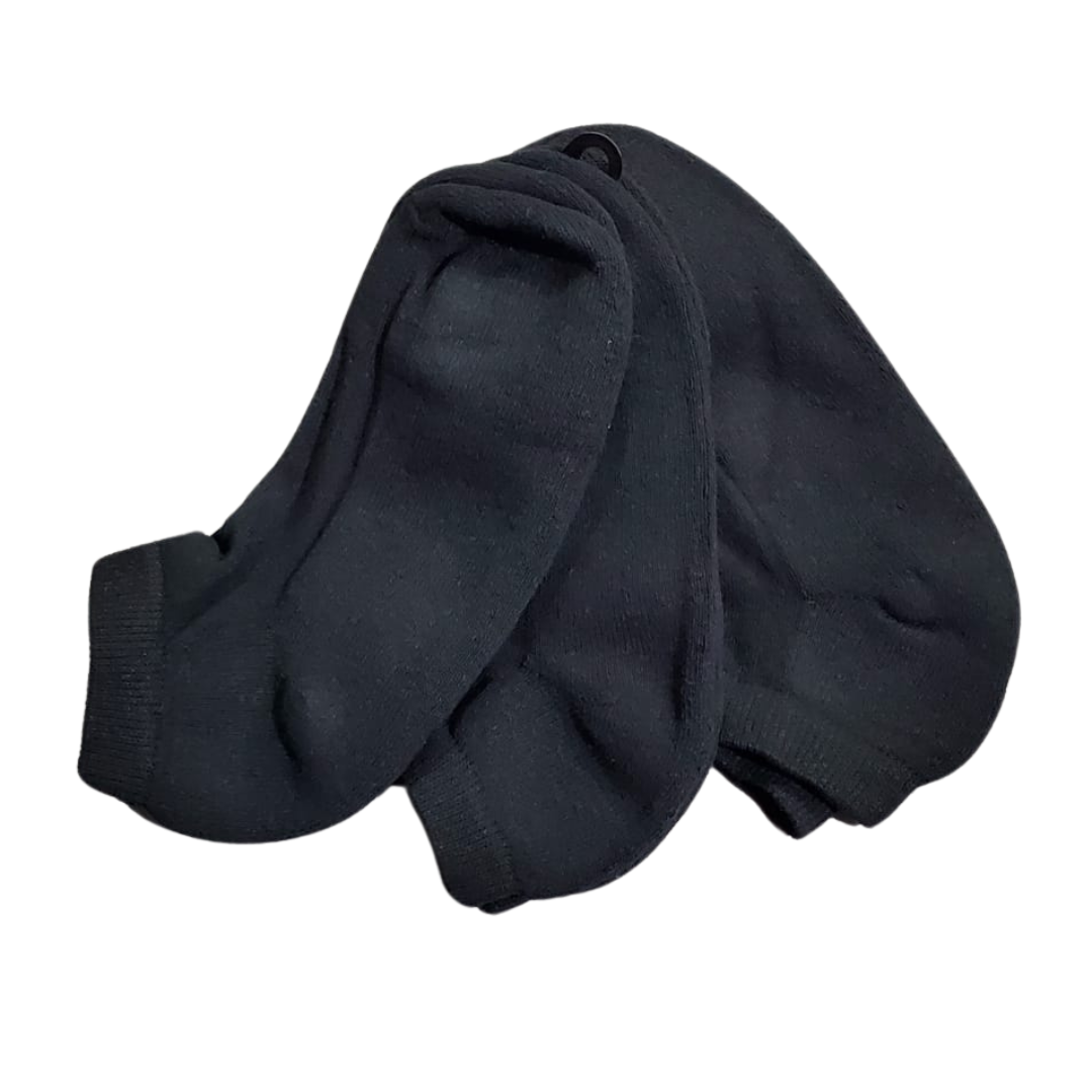 Maria Garcia  Premium Quality Shaped To Fit Socks Black 3 Pack