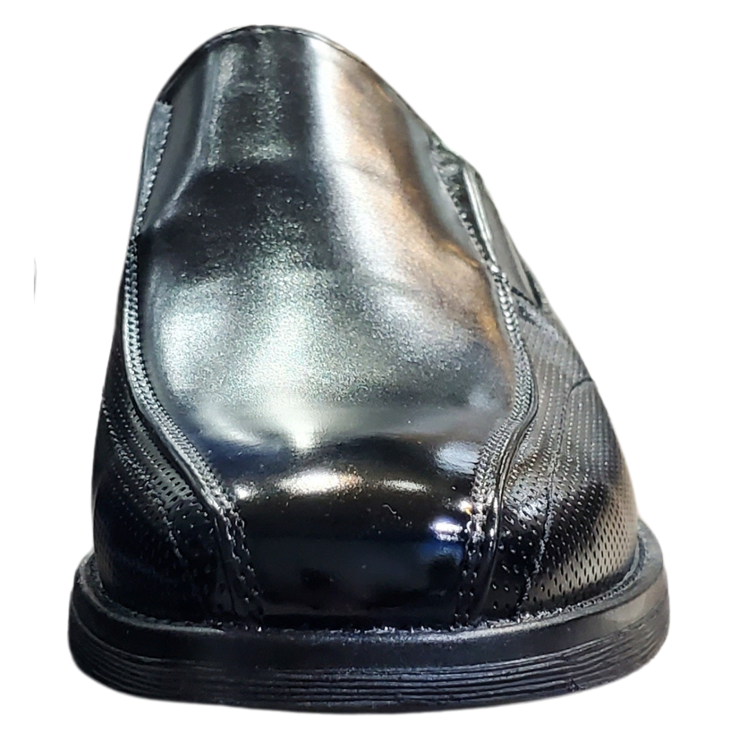 Marco Vitale Black Square Toe Dress Shoes - 40052