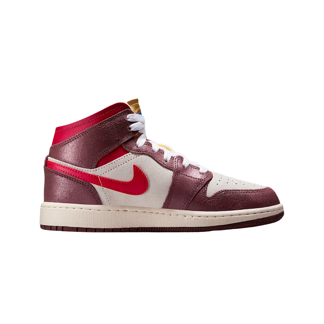 Nike Air Jordan 1 Big Kids’ Mid SE Shoes – HF3196-100
