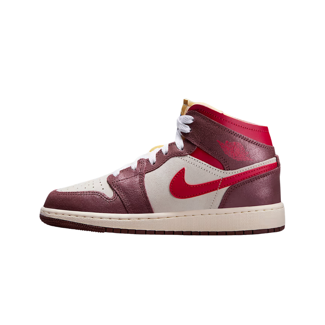 Nike Air Jordan 1 Big Kids’ Mid SE Shoes – HF3196-100