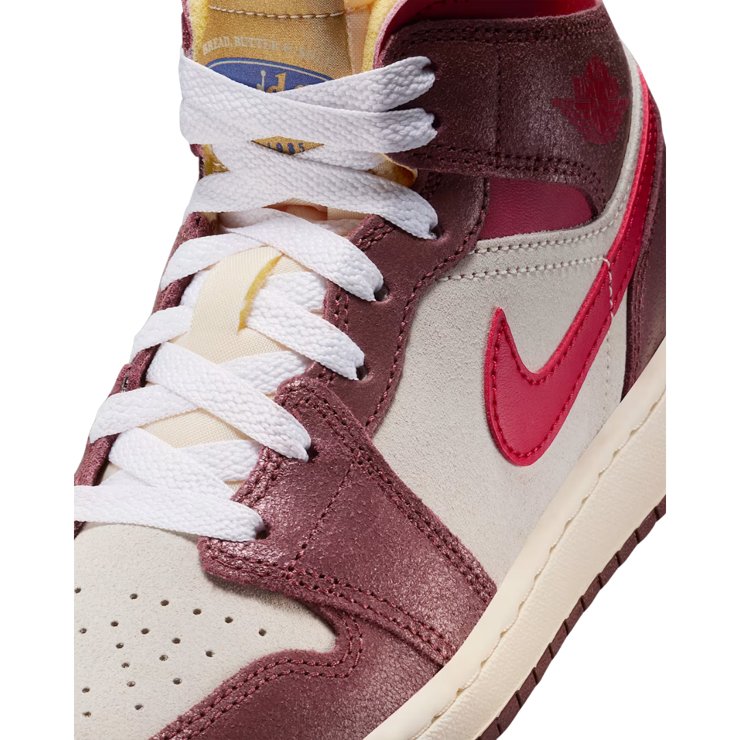 Nike Air Jordan 1 Big Kids’ Mid SE Shoes – HF3196-100