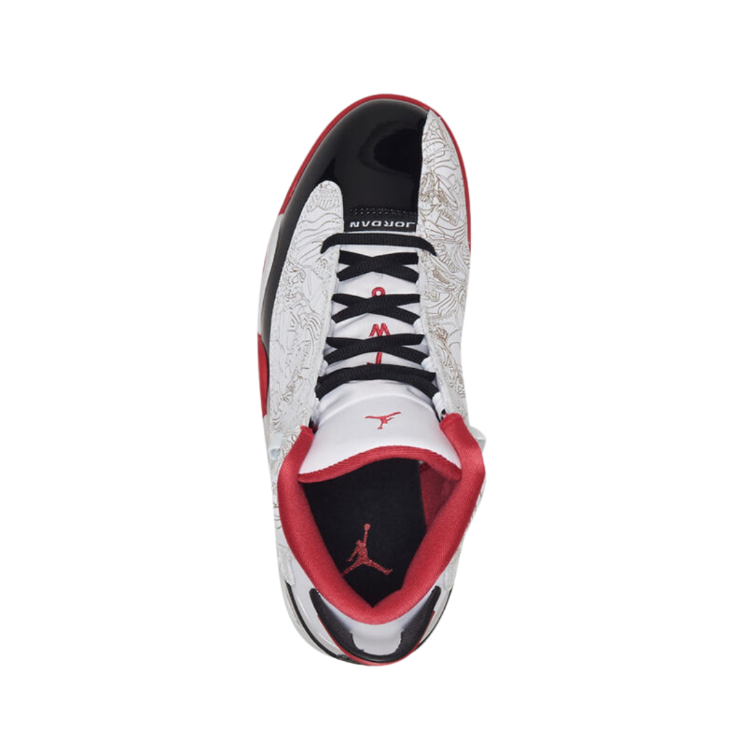 Air Jordan Dub Zero (GS) DV1360 160 Blanc/Vrai Rouge-Noir