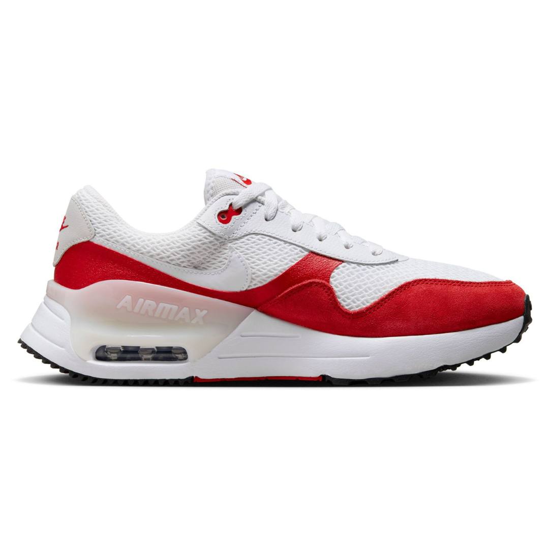 Nike Air Max SYSTM Men’s Shoes – White/Red DM9537-104