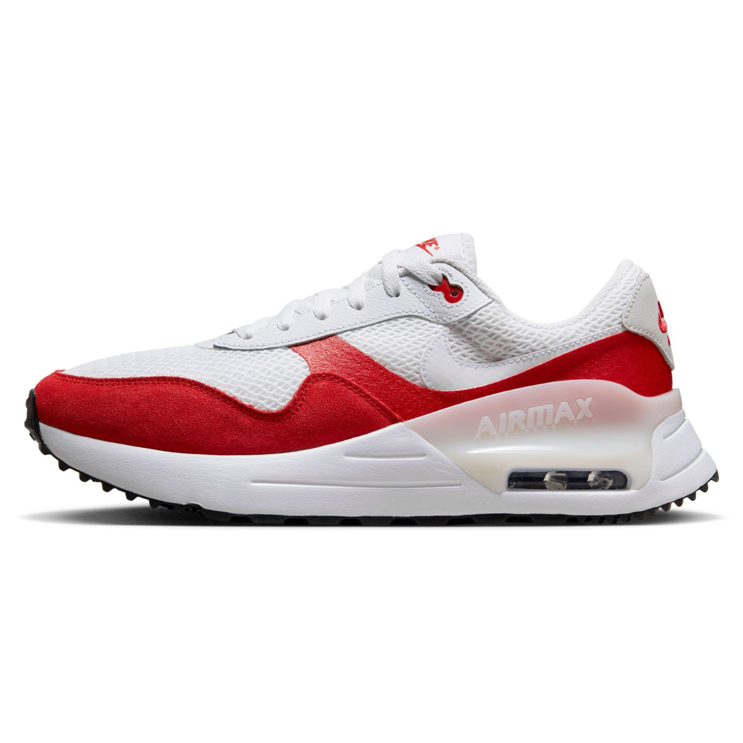 Nike Air Max SYSTM Men’s Shoes – White/Red DM9537-104