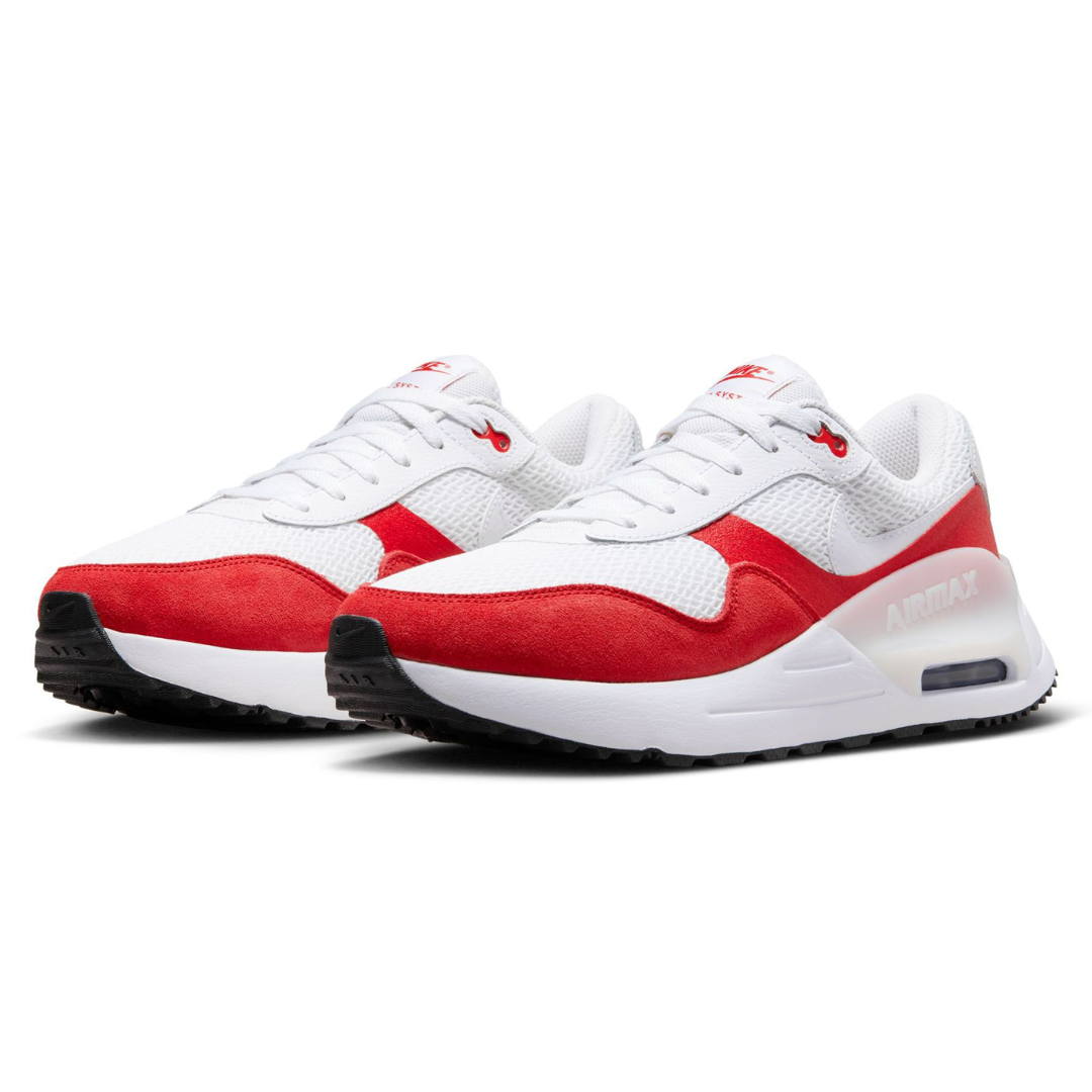 Nike Air Max SYSTM Men’s Shoes – White/Red DM9537-104