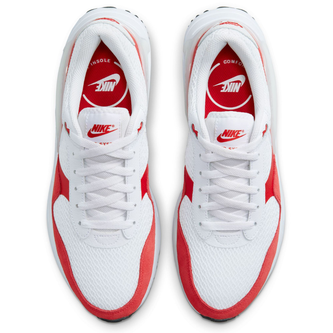 Nike Air Max SYSTM Men’s Shoes – White/Red DM9537-104