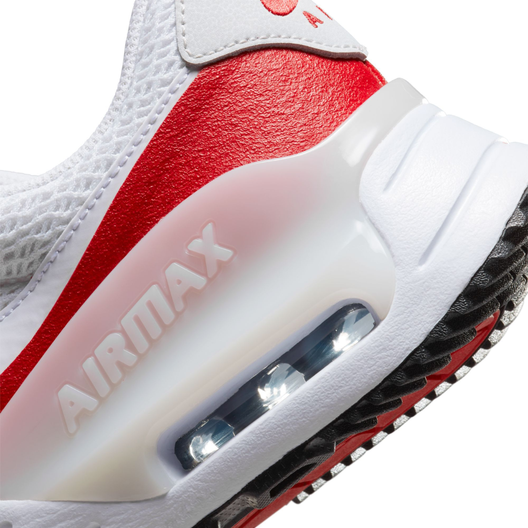 Nike Air Max SYSTM Men’s Shoes – White/Red DM9537-104
