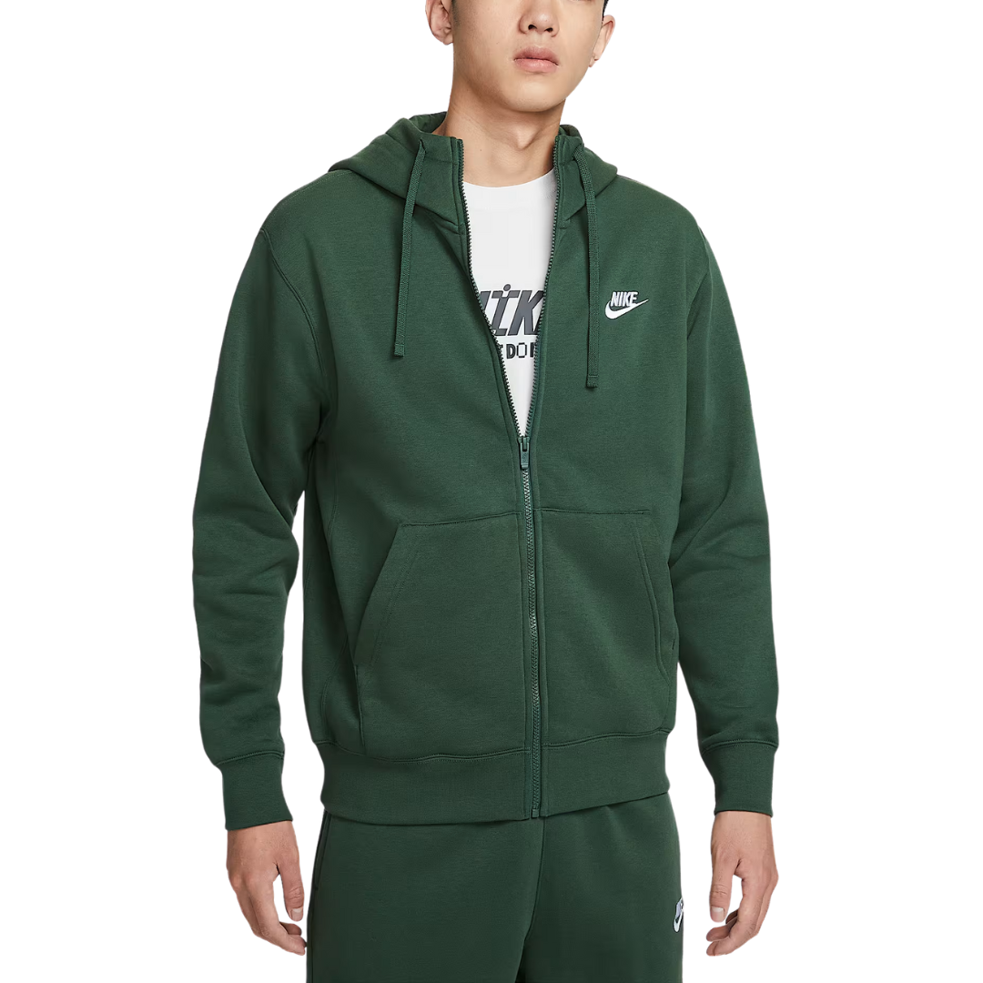 Nike Men's Club Fleece Zip Up Hoodie BV2645-323