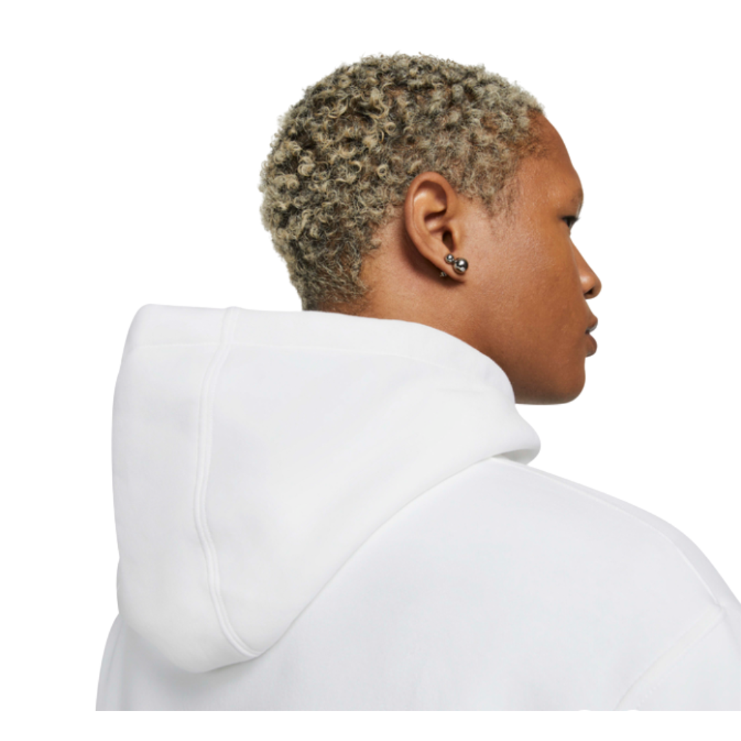 Nike Women's Sportswear Club Fleece White Hoodie