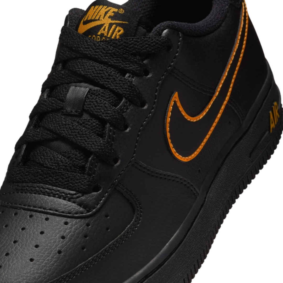 Nike Big Kids' Air Force 1  Shoes – Black/Sundial IF6158-001