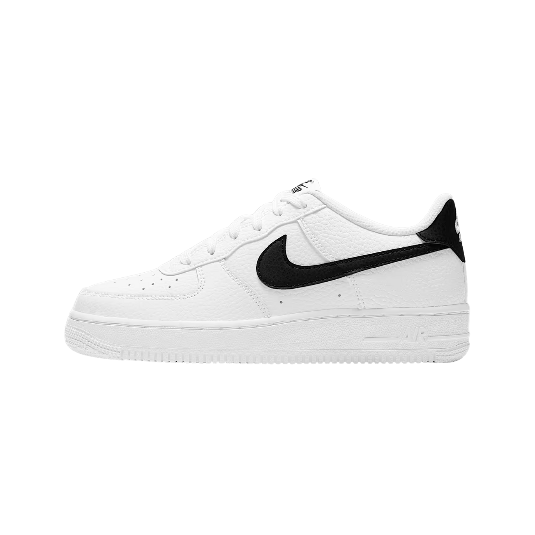 Nike Big Kids’ Air Force 1 Shoes – White/Black - CT3839-100