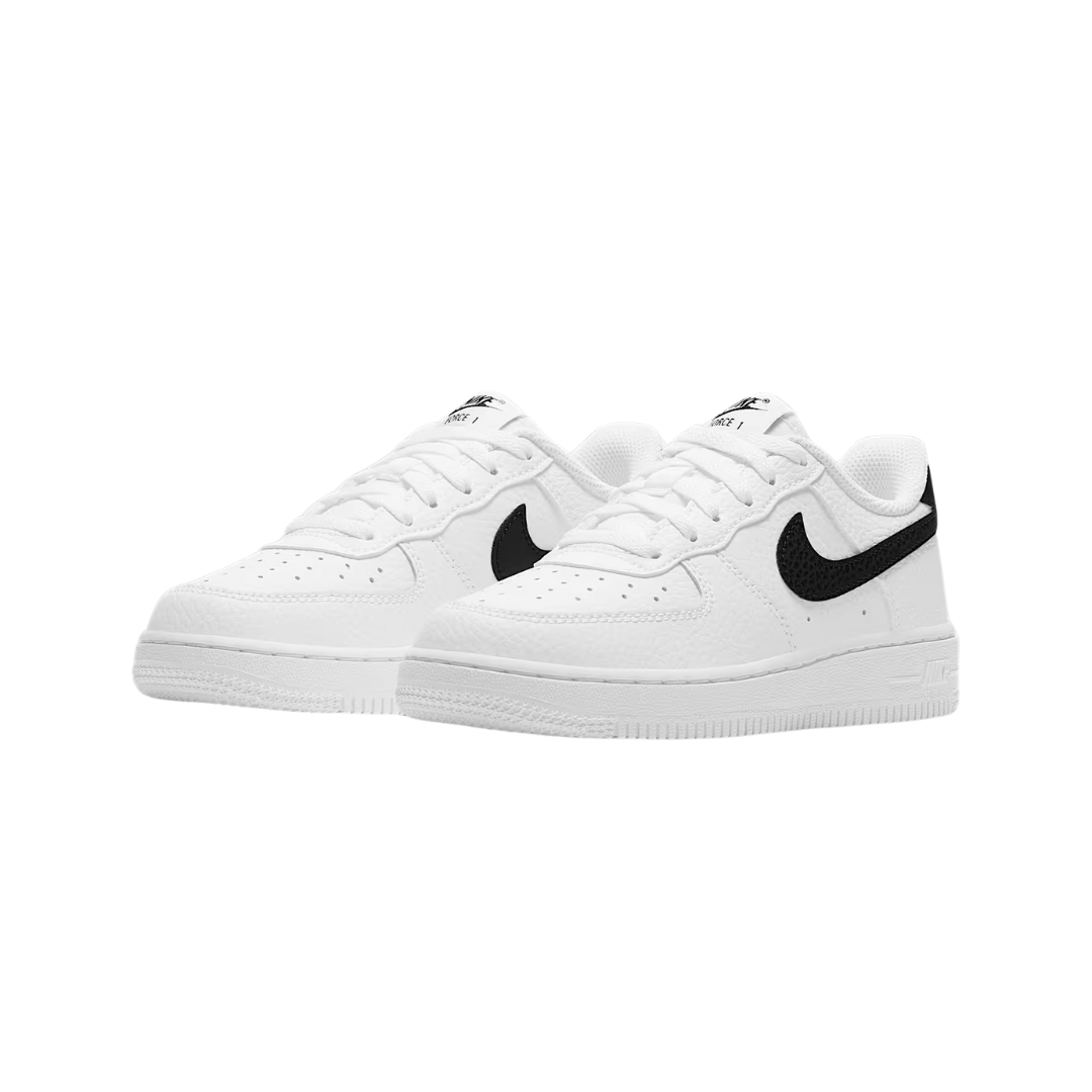 Nike Big Kids’ Air Force 1 Shoes – White/Black - CT3839-100