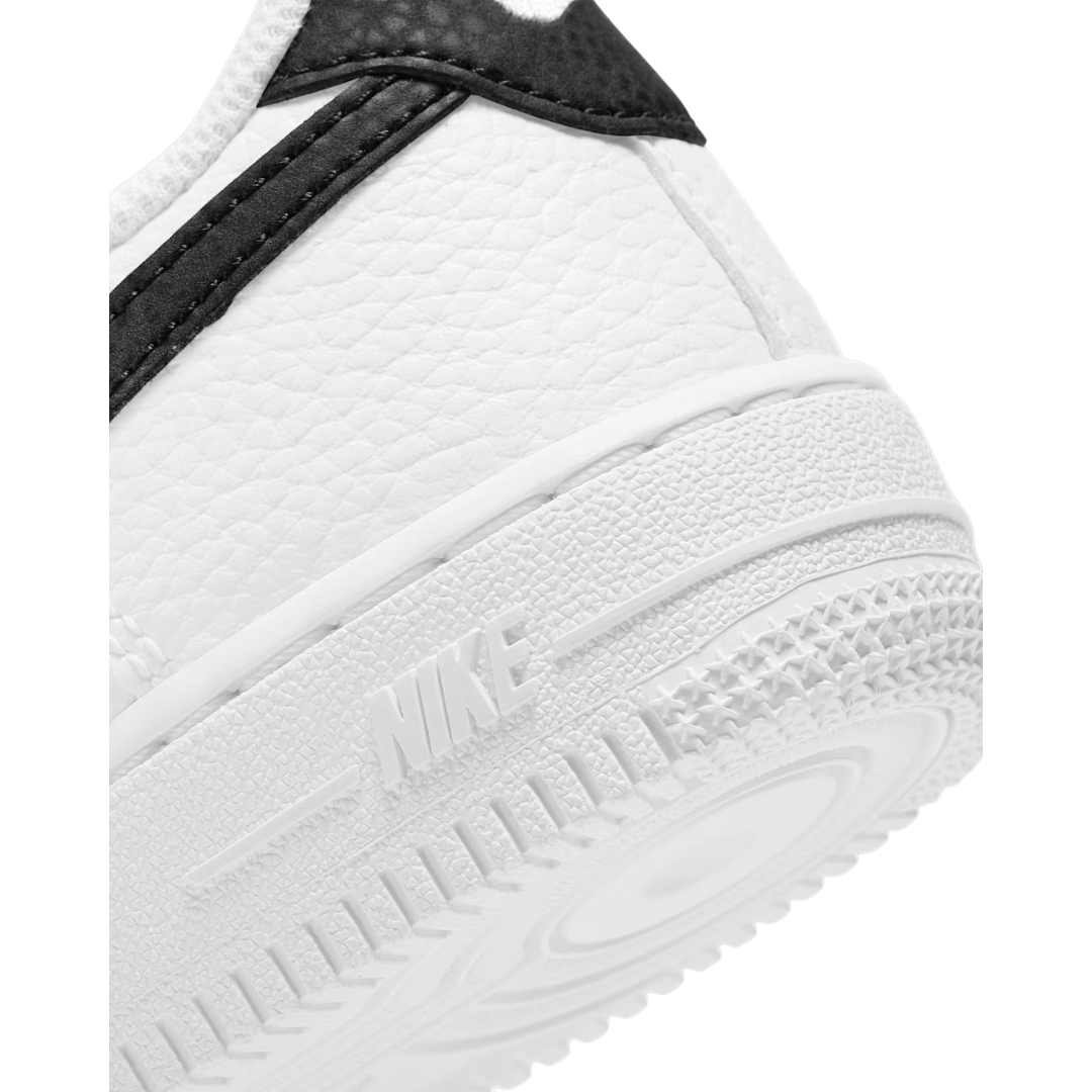 Nike Big Kids’ Air Force 1 Shoes – White/Black - CT3839-100