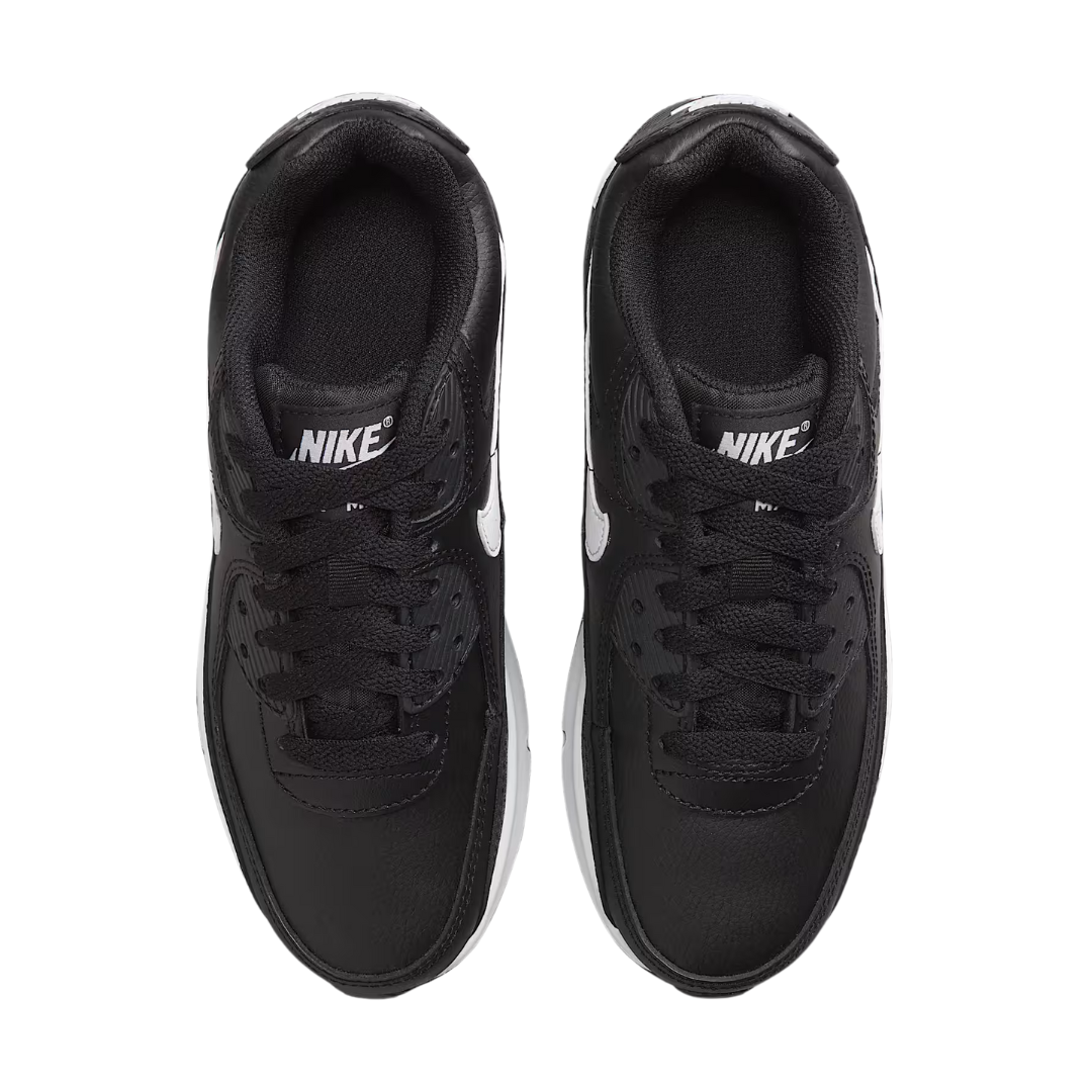 Nike Big Kids' Air Max 90 Shoes Black/White HF6358-002