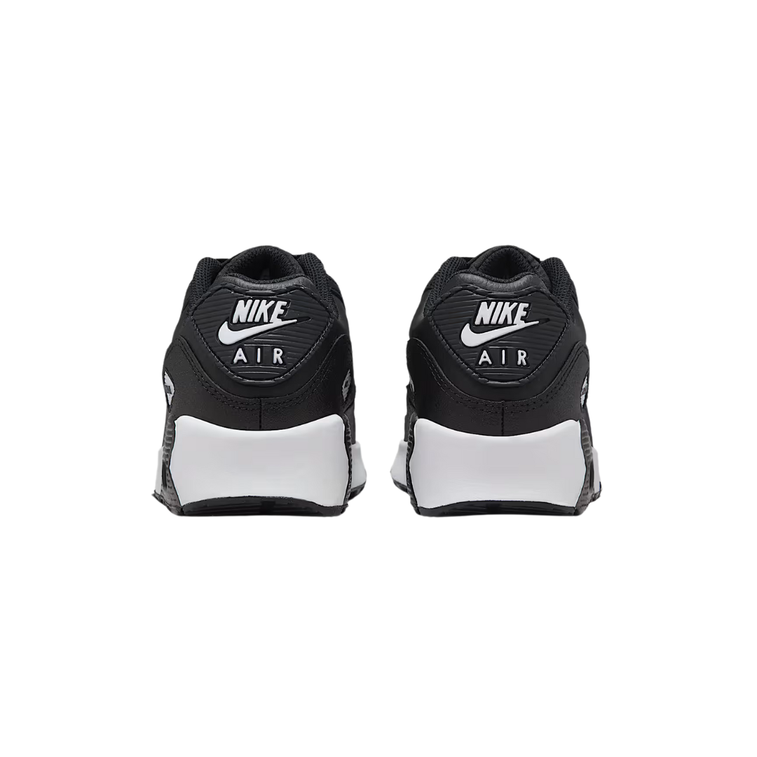 Nike Big Kids' Air Max 90 Shoes Black/White HF6358-002