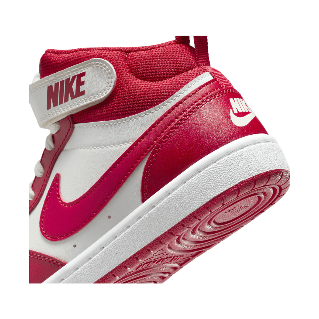 Nike Big Kids' Court Borough Mid 2 GS Shoes - CD7782-124