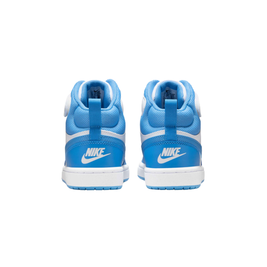 Nike Big Kids' Court Borough Mid 2 Shoes CD7782-123